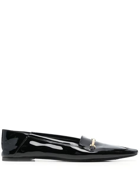 ysl ballerina point toe|farfetch ysl shoes.